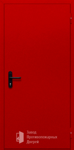 Фото двери «Однопольная глухая (красная)» в Черноголовке