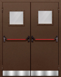 Фото двери «Двупольная с отбойником №38» в Черноголовке