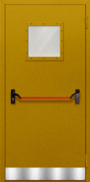 Фото двери «Однопольная с отбойником №23» в Черноголовке