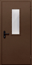 Фото двери «Однопольная со стеклом №58» в Черноголовке
