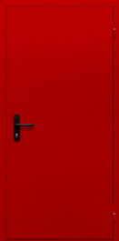 Фото двери «Однопольная глухая (красная)» в Черноголовке