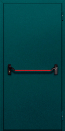 Фото двери «Однопольная глухая с антипаникой №46» в Черноголовке