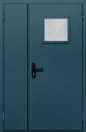 Фото двери «Полуторная со стеклом №87» в Черноголовке