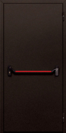 Фото двери «Однопольная глухая с антипаникой №410» в Черноголовке