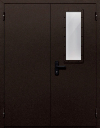 Фото двери «Двупольная со одним стеклом №410» в Черноголовке