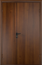 Фото двери «Полуторная МДФ глухая EI-30» в Черноголовке