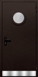 Фото двери «Однопольная с отбойником №45» в Черноголовке