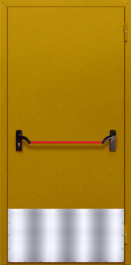 Фото двери «Однопольная с отбойником №25» в Черноголовке