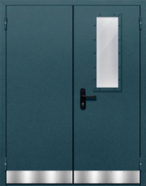 Фото двери «Двупольная с отбойником №34» в Черноголовке