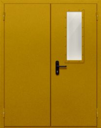Фото двери «Двупольная со одним стеклом №45» в Черноголовке