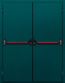 Фото двери «Двупольная глухая с антипаникой №16» в Черноголовке