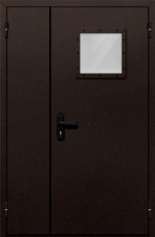 Фото двери «Полуторная со стеклом №810» в Черноголовке