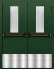 Фото двери «Двупольная с отбойником №40» в Черноголовке