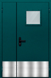 Фото двери «Полуторная с отбойником №29» в Черноголовке