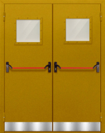 Фото двери «Двупольная с отбойником №28» в Черноголовке