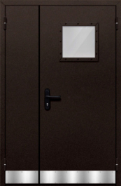 Фото двери «Полуторная с отбойником №42» в Черноголовке
